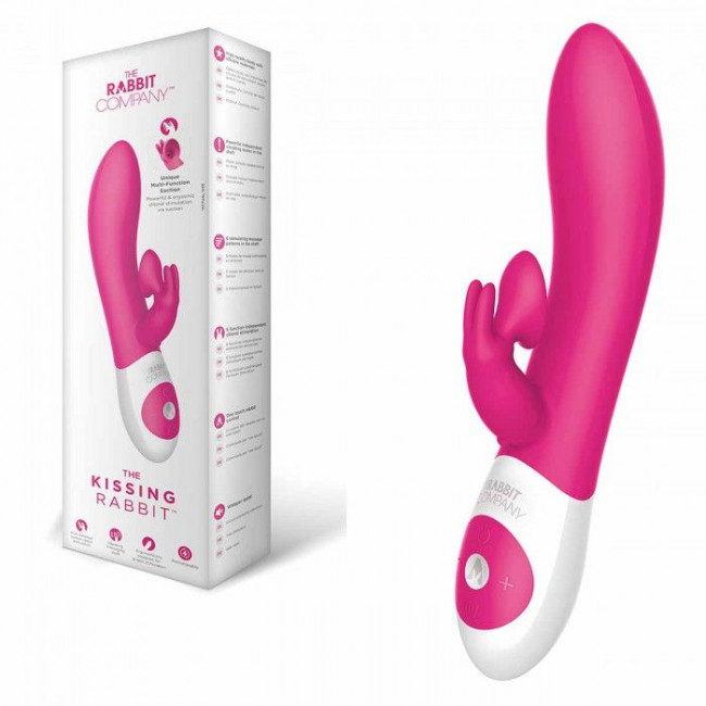 Розовый вибратор The Kissing Rabbit Розовый вибратор The Kissing Rabbit