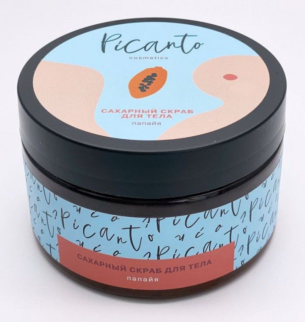 Сахарный скраб для тела с ароматом папайи - 250 мл. Сахарный скраб для тела с ароматом папайи - 250 мл.