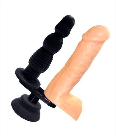 Сменная двойная насадка для секс-машины Сменная двойная насадка для секс-машины