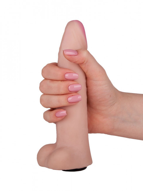 Телесная насадка на Harness с коннектором BLACK LINE - 18,5 см. Телесная насадка на Harness с коннектором BLACK LINE - 18,5 см.