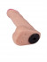 Фаллическая насадка Харнесс UNICOCK 5,5" - 17 см.