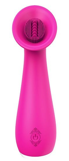 Розовый клиторальный стимулятор CHARMING SUNFLOWER - 15,3 см. Розовый клиторальный стимулятор CHARMING SUNFLOWER - 15,3 см.