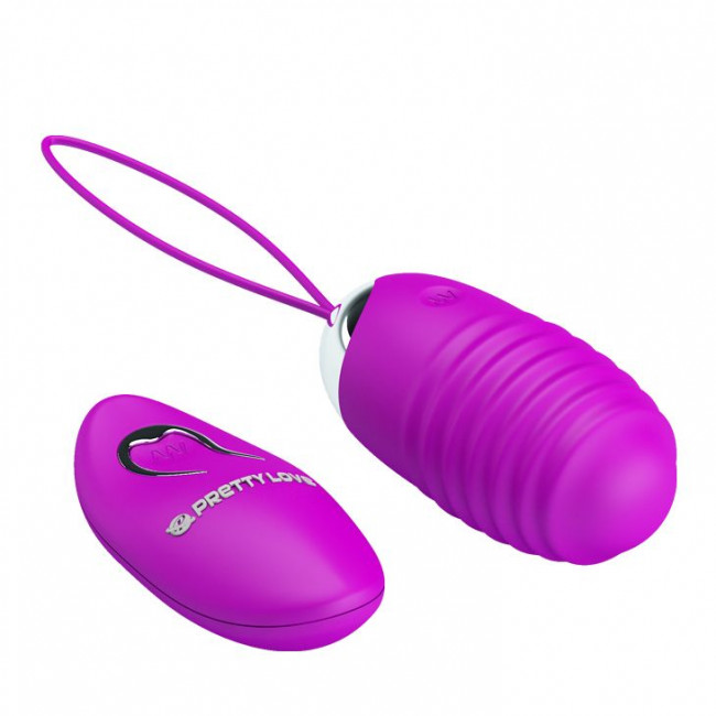 Лиловое ребристое виброяичко с пультом ДУ Jessica Лиловое ребристое виброяичко с пультом ДУ Jessica