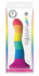 Радужный волнистый фаллоимитатор Colours Pride Edition 6" Wave Dildo - 19 см. Радужный волнистый фаллоимитатор Colours Pride Edition 6" Wave Dildo - 19 см.