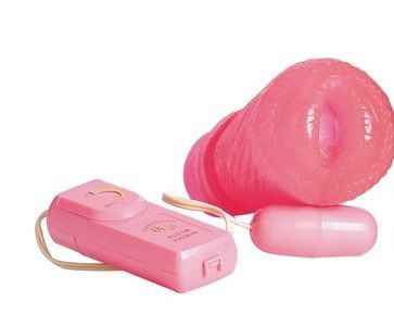 Вагина-девственница с вибрацией и выносным пультом A VIRGIN LITTLE MISS KITTY