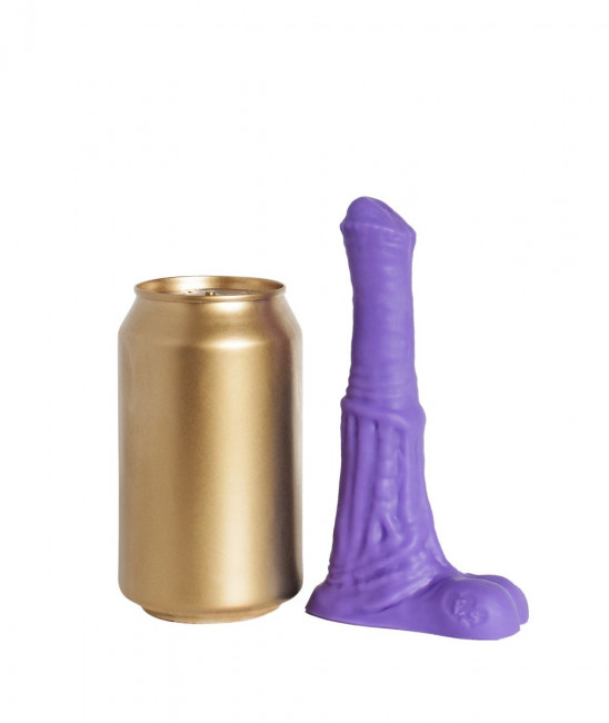 Фиолетовый фаллоимитатор "Пегас Micro" - 15 см. Фиолетовый фаллоимитатор "Пегас Micro" - 15 см.