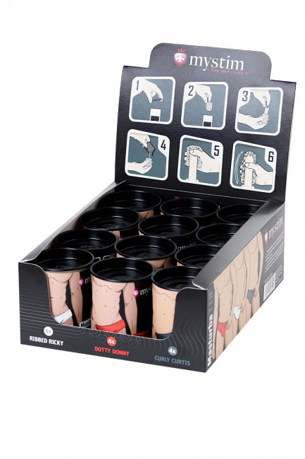 Набор из 12 мастурбаторов MasturbaTIN Set Набор из 12 мастурбаторов MasturbaTIN Set