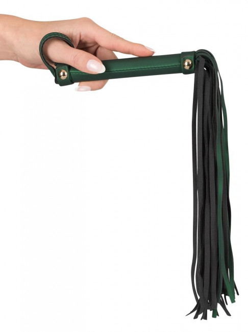 Зелёный комплект Fetish Set: ошейник, цепи с зажимами, плеть Зелёный комплект Fetish Set: ошейник, цепи с зажимами, плеть