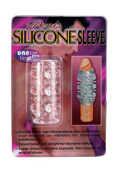 Насадка силиконовая с пупырышками и открытой головкой Насадка силиконовая с пупырышками и открытой головкой