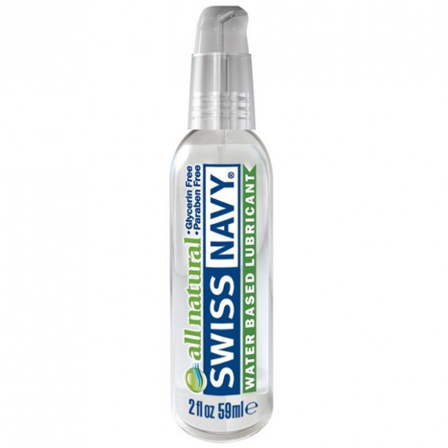 Гипоаллергенный лубрикант Swiss Navy All Natural Water Base Lubricant - 59 мл. Гипоаллергенный лубрикант Swiss Navy All Natural Water Base Lubricant - 59 мл.