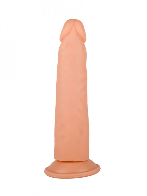 Податливый фаллоимитатор на присоске - 16,5 см. Податливый фаллоимитатор на присоске - 16,5 см.