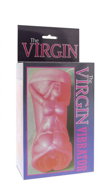 Розовый мастурбатор-вагина THE VIRGIN VIBRATOR