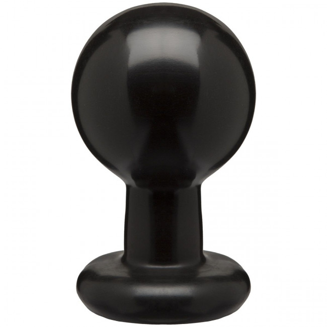 Круглая черная анальная пробка Classic Round Butt Plugs Large - 12,1 см. Круглая черная анальная пробка Classic Round Butt Plugs Large - 12,1 см.