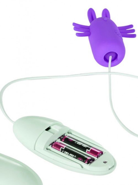 Фиолетовое виброяйцо Kitty в виде кошечки Фиолетовое виброяйцо Kitty в виде кошечки