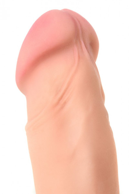 Реалистичный вибратор TOYFA RealStick Elite VIBRO - 18 см.