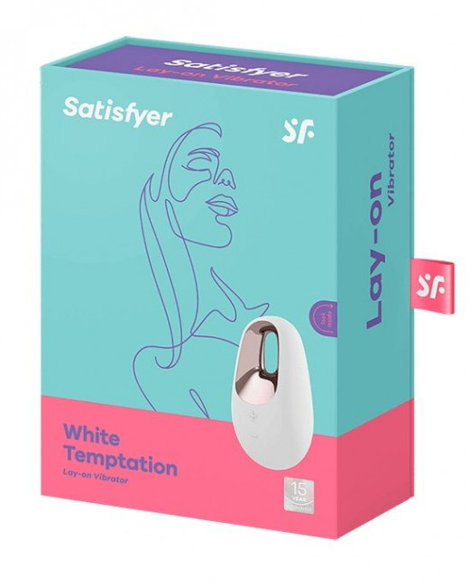Белый вибромассажер Satisfyer White Temptation Белый вибромассажер Satisfyer White Temptation