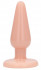 Телесная коническая анальная пробка Basic 5 Inch - 12,7 см.