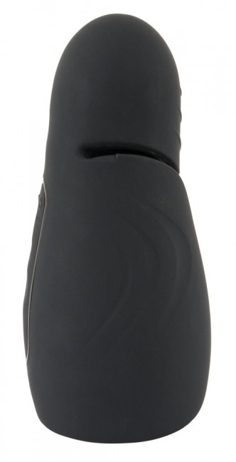 Черный силиконовый вибромастурбатор с нагревом Masturbator with 2 Functions Черный силиконовый вибромастурбатор с нагревом Masturbator with 2 Functions