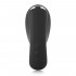 Черный вибромассажер простаты Nuo Vibrating Butt Plug - 10 см.