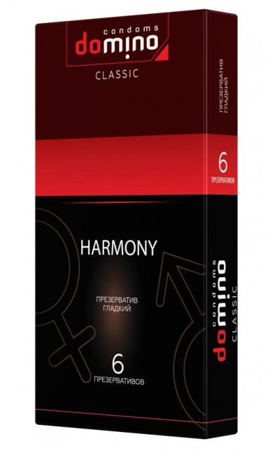 Гладкие презервативы DOMINO Classic Harmony - 6 шт. Гладкие презервативы DOMINO Classic Harmony - 6 шт.
