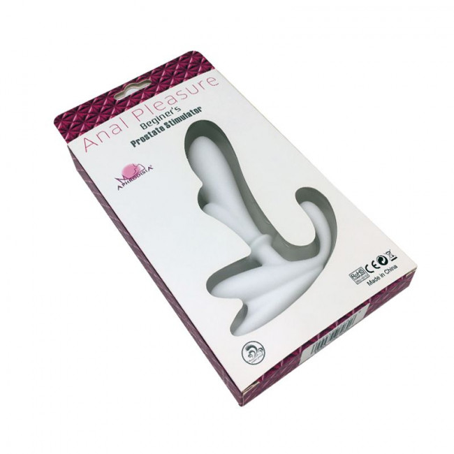 Розовый массажер простаты Anal Pleasure Beginers Prostate Stimulator - 14 см. Розовый массажер простаты Anal Pleasure Beginers Prostate Stimulator - 14 см.