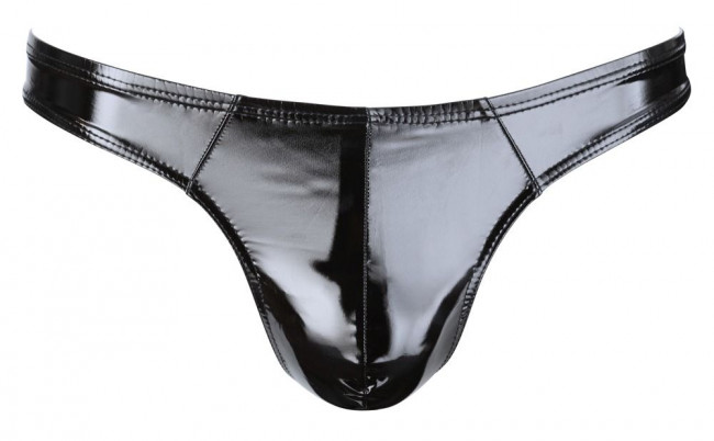 Сексуальные лаковые трусы-стринги Сексуальные лаковые трусы-стринги