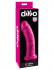 Ярко-розовый фаллоимитатор с присоской 8" Dillio - 21,6 см.