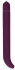Фиолетовый компактный вибростимулятор G-Spot Vibrator - 16 см.