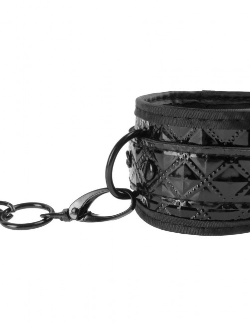 Чёрные наручники COUTURE CUFFS Чёрные наручники COUTURE CUFFS