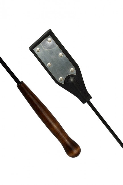 Черный стек с серебристой хлопушкой под металл - 60 см. Черный стек с серебристой хлопушкой под металл - 60 см.