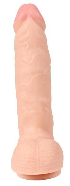 Телесный реалистичный фаллоимитатор REAL с трусиками для страпона - 24 см. Телесный реалистичный фаллоимитатор REAL с трусиками для страпона - 24 см.