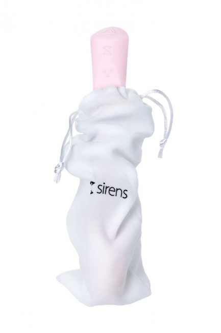 Нежно-розовый гибкий водонепроницаемый вибратор Sirens Venus - 22 см. Нежно-розовый гибкий водонепроницаемый вибратор Sirens Venus - 22 см.
