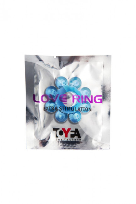 Голубая гелевая насадка-цветок Голубая гелевая насадка-цветок