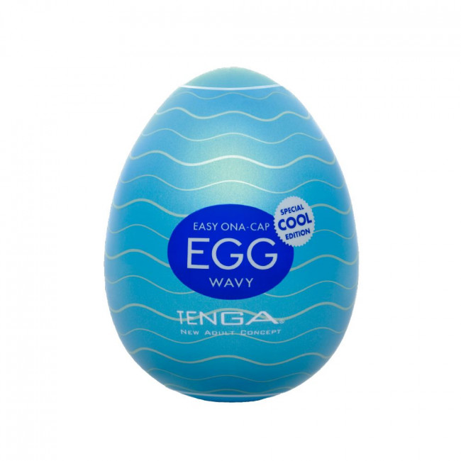 Мастурбатор-яйцо с охлаждающей смазкой COOL EGG