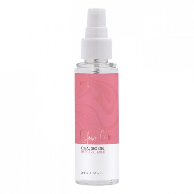 Гель для орального секса Electric Mint с ароматом мяты - 60 мл.