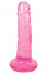 Розовый фаллоимитатор Slim Stick Dildo - 15,2 см.