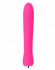 Вибратор со спиралевидным рельефом и функцией нагрева Anya Plum Red - 19,6 см.