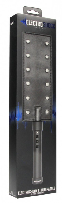 Черный падл E-stim Paddle с электростимуляцией Черный падл E-stim Paddle с электростимуляцией