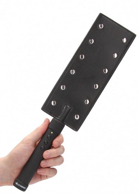 Черный падл E-stim Paddle с электростимуляцией Черный падл E-stim Paddle с электростимуляцией