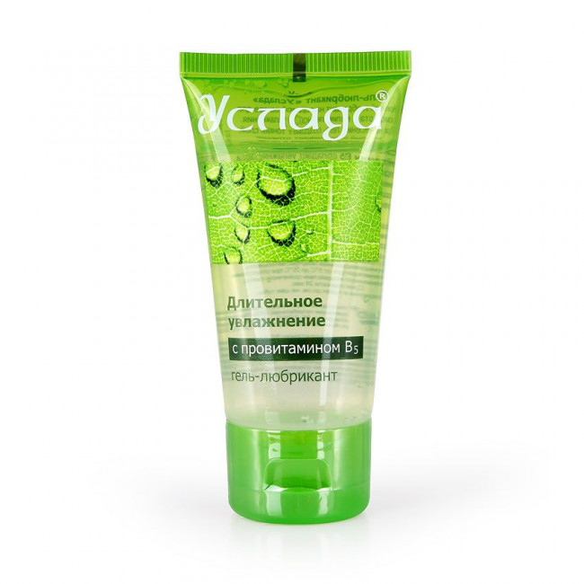 Увлажняющий гель-смазка с провитамином В5 "Услада" - 60 гр. Увлажняющий гель-смазка с провитамином В5 "Услада" - 60 гр.
