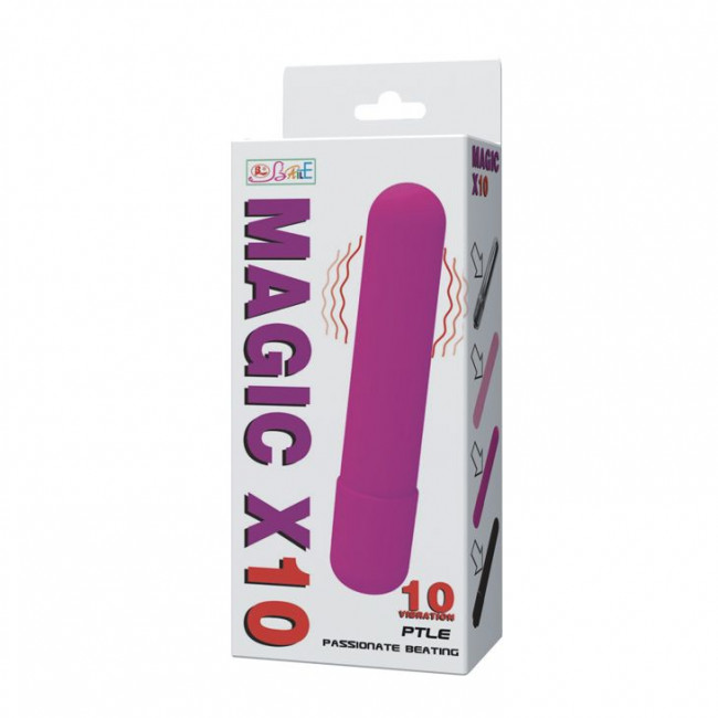 Черная вытянутая вибропуля - 10,2 см. Черная вытянутая вибропуля - 10,2 см.