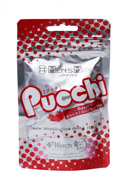 Фигурный мастурбатор MensMax Pucchi - BERRY Фигурный мастурбатор MensMax Pucchi - BERRY