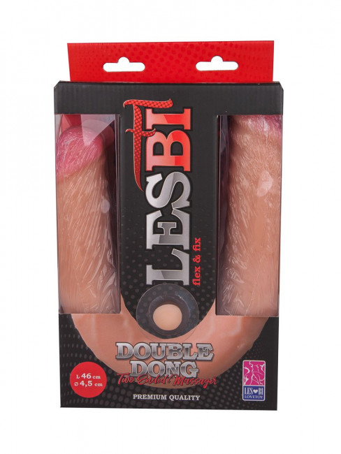Двусторонний фаллоимитатор FLEX&FIX - 46 см. Двусторонний фаллоимитатор FLEX&FIX - 46 см.