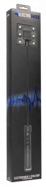 Черный стек E-stim Crop с электростимуляцией