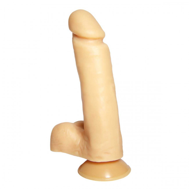 Фаллоимитатор №1 с присоской - 19 см. Фаллоимитатор №1 с присоской - 19 см.