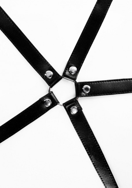 Черная портупея "Ингрид"