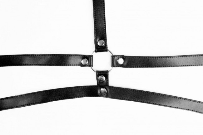 Черная портупея "Ингрид"