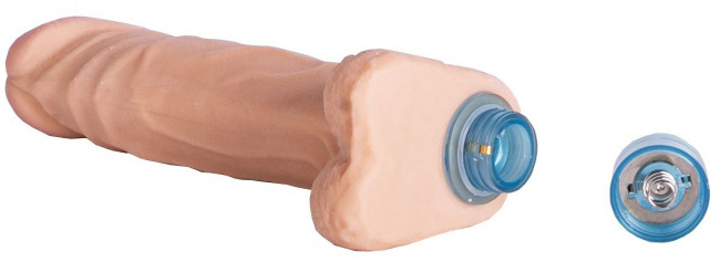 Телесный вибратор Vibro Realistic Cock Dildo - 18 см. Телесный вибратор Vibro Realistic Cock Dildo - 18 см.