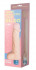Телесный вибратор Vibro Realistic Cock Dildo - 18 см.