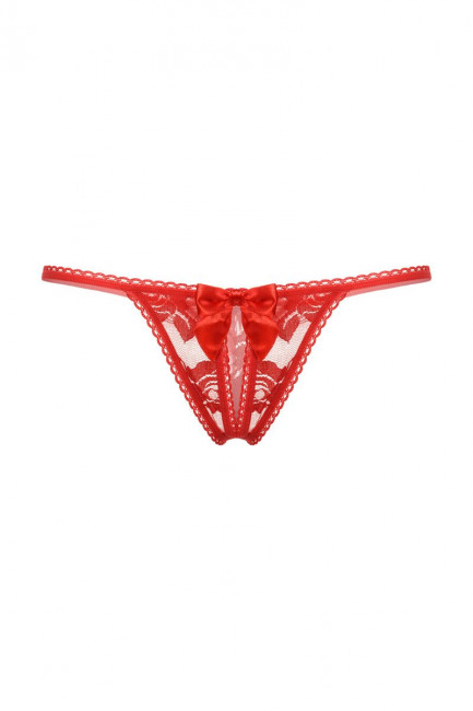 Трусики с бантиком и разрезом